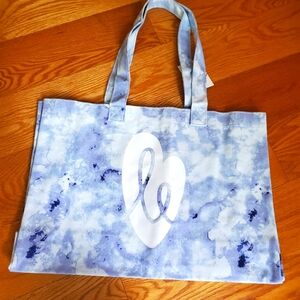 Ellie Canvas Tote Bag NWT